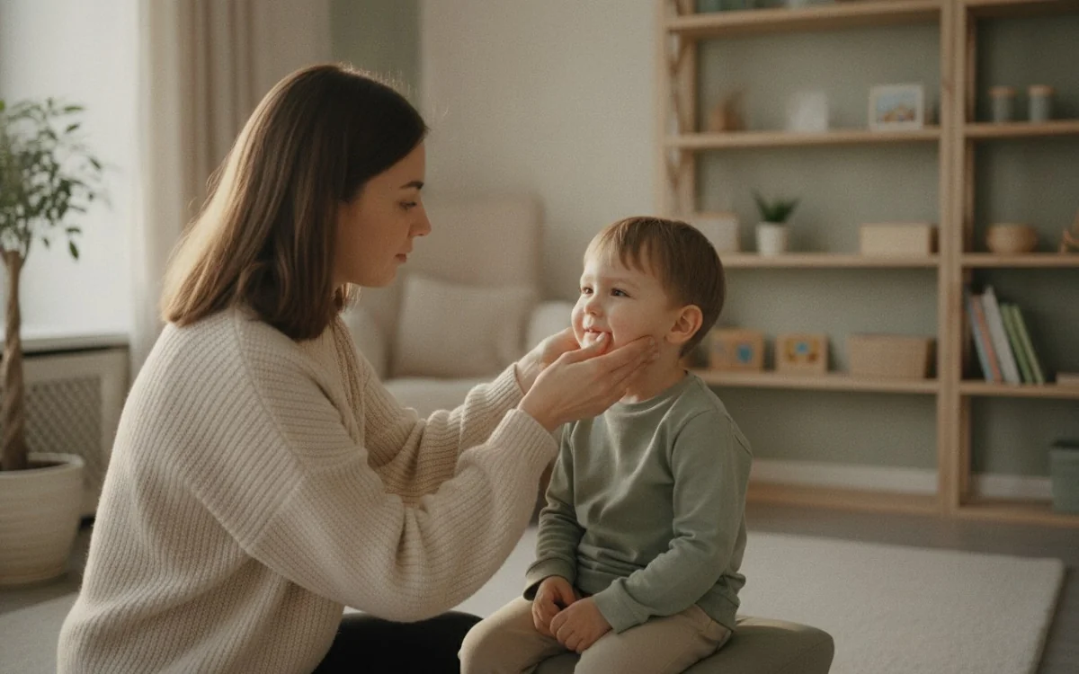 Массаж нәтижесі: еріндер жабық