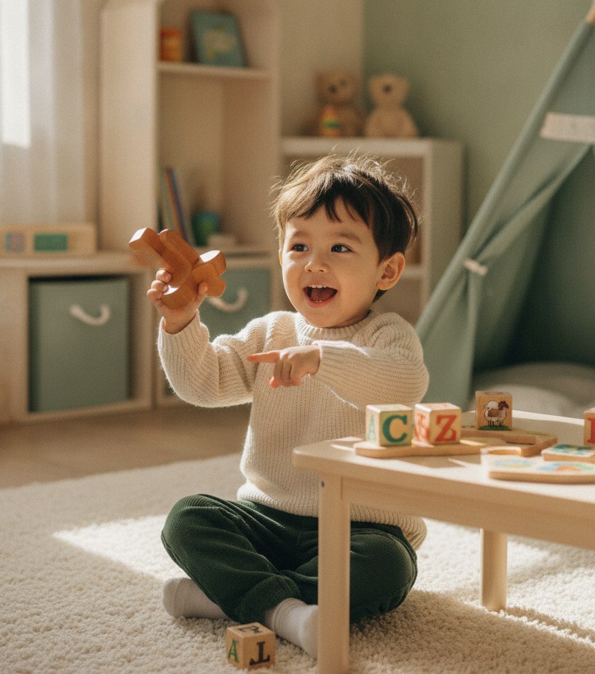 Play area of the children's center